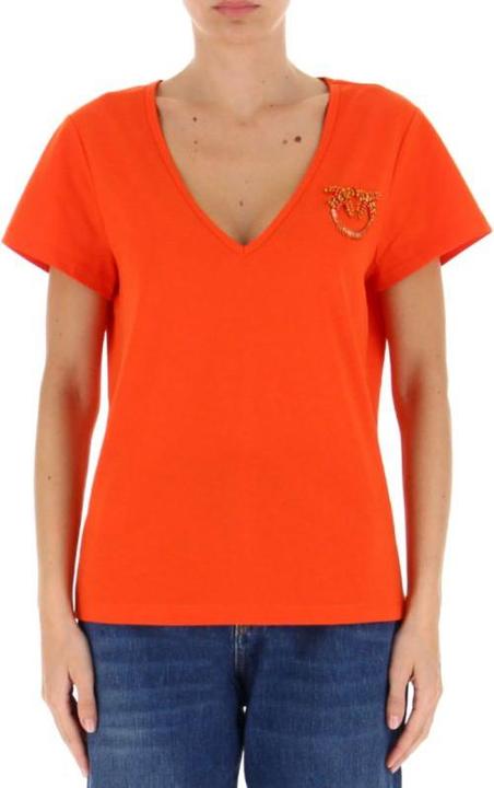 Actual product image Pinko T-Shirt mit Vogelmotiv (S)