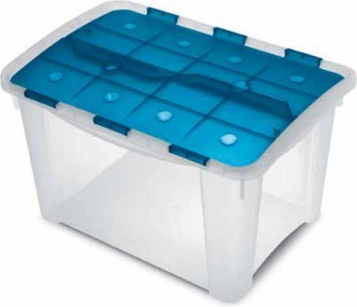 Terry Store-Age Home Box 40 Armadietto portaoggetti Rettangolare Trasparente (40 l)