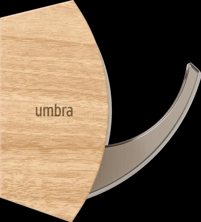 Produktbild Umbra Garderobenleiste Flip 30 x 6 x 3 cm, Nature