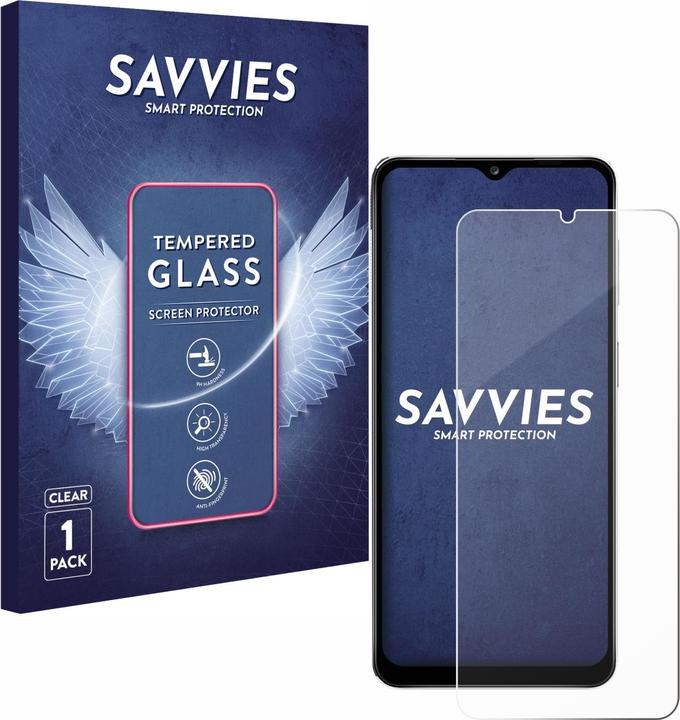 Image du produit Savvies Verre Trempé Protection Écran (1 pièce(s), Samsung Galaxy A12 Nacho)