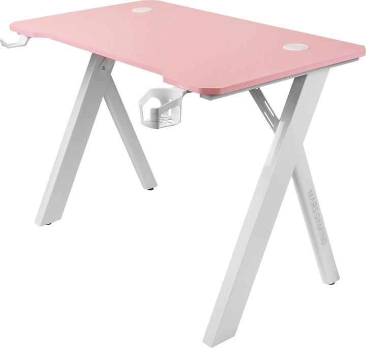 Image du produit Mars Gaming Bureau Gamer Mgd100 RGB (Rose/Blanc)