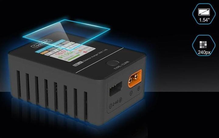 Image du produit Toolkitrc Chargeur de batterie M4AC, 25W, 2-4S