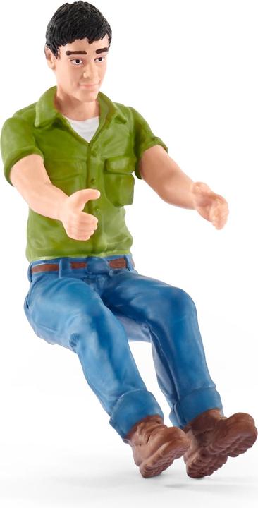 Actual product image Schleich Pick-up with horse trailer
