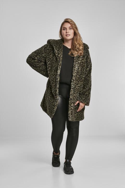 Produktbild Urban Classics Ladies Leo Teddy Coat (L)