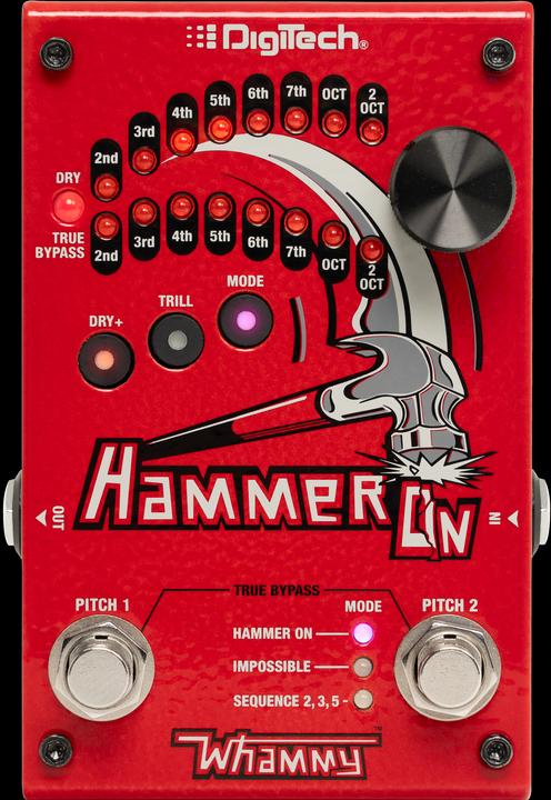 Digitech Effektpedal, Whammy, HammerOn, Pitchshifter