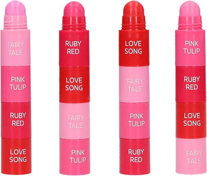 Actual product image Top Model Topmodel - TOPModel Tinted Lip Balm - 4 colors - 4 x 1g