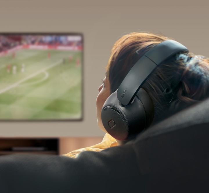 Immagine prodotto Mixx Cuffie StreamQ Surround TV Media nero (40 h, Cablato)