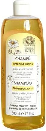 Immagine prodotto Inteacosmetics Camomila Intea Blonde Highlights Shampoo per capelli biondi 500ml (500 ml, Shampoo liquido)
