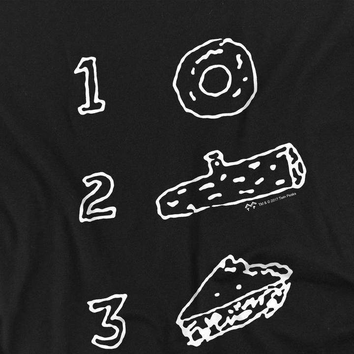 Immagine prodotto Twin Peaks Pie Log Donut Maglietta Uomo (4XL)