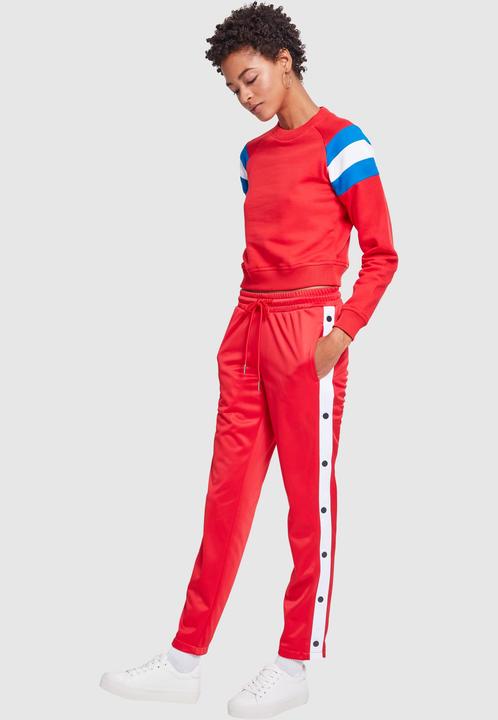 Produktbild Urban Classics Ladies Sleeve Stripe Crew (5XL)