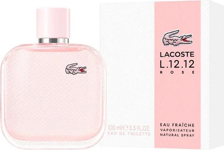 Actual product image Lacoste L12.12 ROSE EAU FRAICHE EDT 50 ML (Eau fraîche, 50 ml)