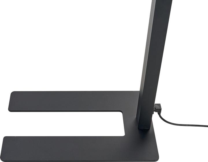 Produktbild Beliani Stehlampe LED Metall schwarz 194 cm rechteckig MENSA (10800 lm, E27)