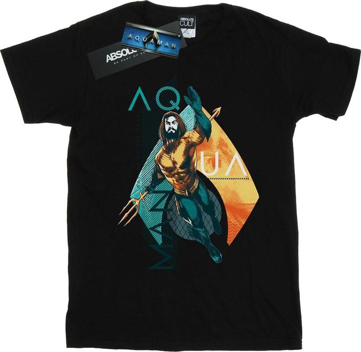 Aquaman Tropical Icon TShirt Jungen