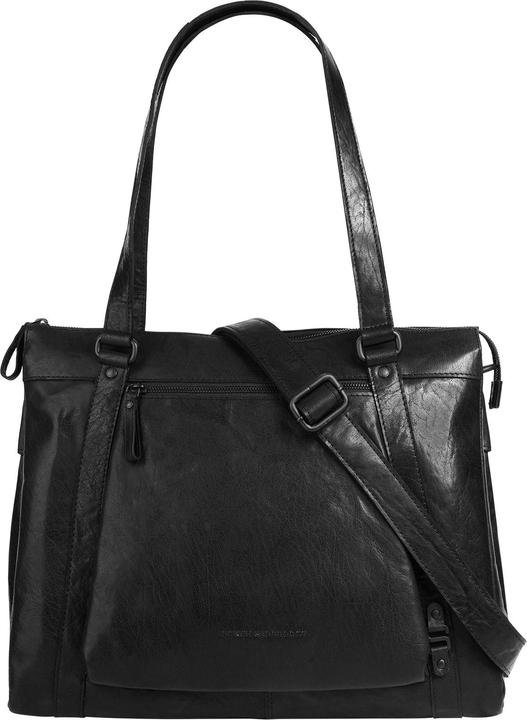 Spikes & Sparrow & Sparrow Laptoptas / Werktas / Aktetas - Kyron - Zwart -