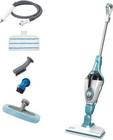 Produktbild Black & Decker Schwarz + DECKER DAMPFMOPP 1300W FSMH1321-QS (1300 W)