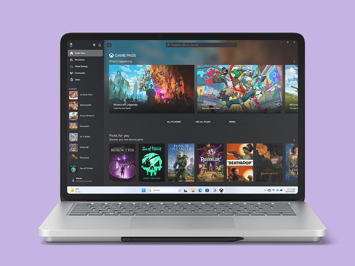Actual product image Microsoft Surface Laptop Studio 2 (14.40", Intel Core i7-13700H, 32 GB, 1000 GB, CH)
