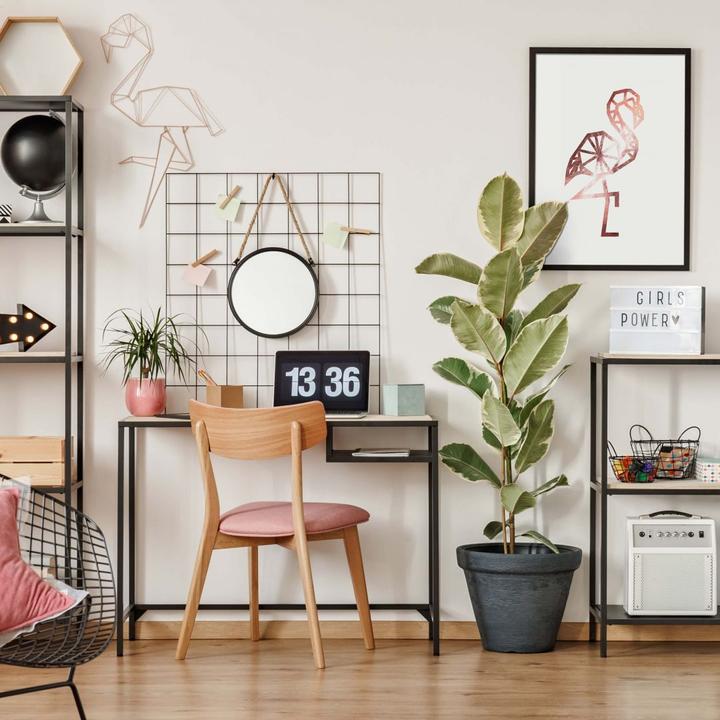 Produktbild Trenddeko Origami Flamingo - Kupfer-Optik (80 x 100 cm)