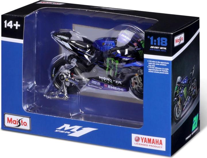 Actual product image Maisto 1/18 Moto GP Motorcycle 2022#21 F. Morbidelli
