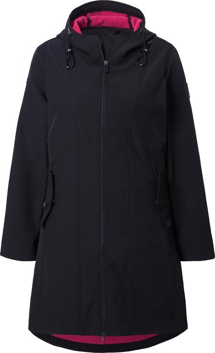 Produktbild Ulla Popken HYPRAR Softshelljacke, wasserabweisend, 2-Wege-Zipper (46, 48)