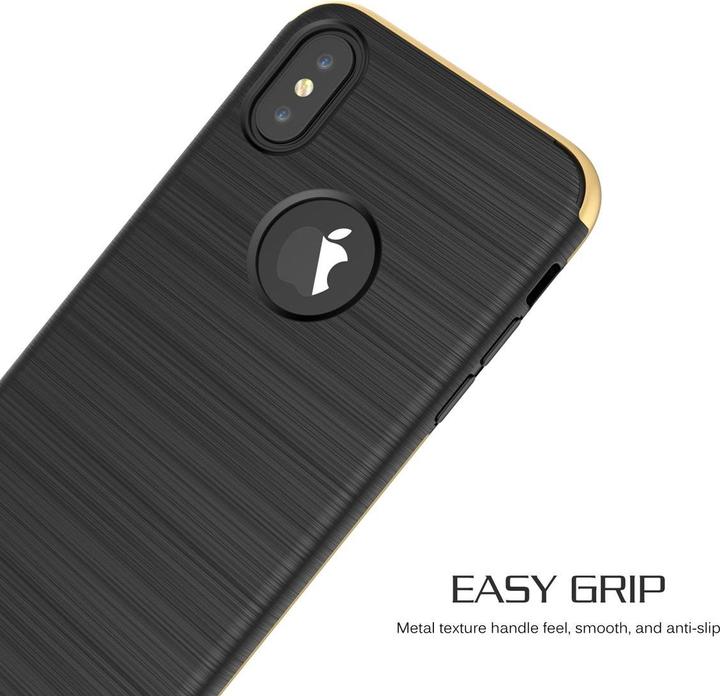 Produktbild König Design Handyhülle für Samsung Galaxy S8 Plus Schutzcase Backcover Bumper Etuis Gold (Samsung Galaxy S8+)
