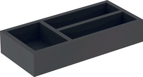 Geberit Smyle Square Schubladeneinsatz, 500678, 32,3x5,9x15 cm, T-Unterteilung