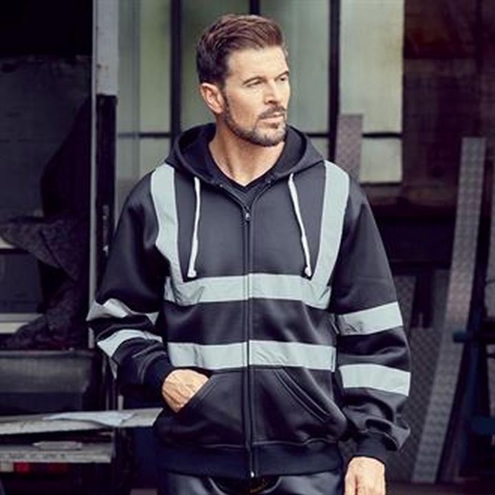 Produktbild Yoko Hi Vis Reflektive Work Kapuzenjacke (M)