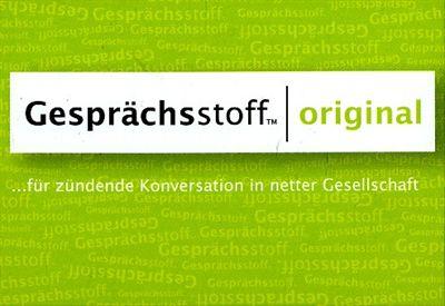 Produktbild Gesprächsstoff: Original (Deutsch)