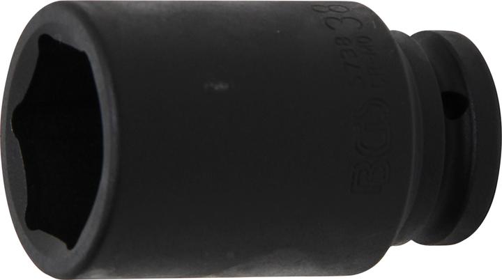 BGS Kraft-Steckschlüssel-Einsatz Sechskant, tief Antrieb Innenvierkant 20 mm (3/4") SW 38 mm (38 mm)