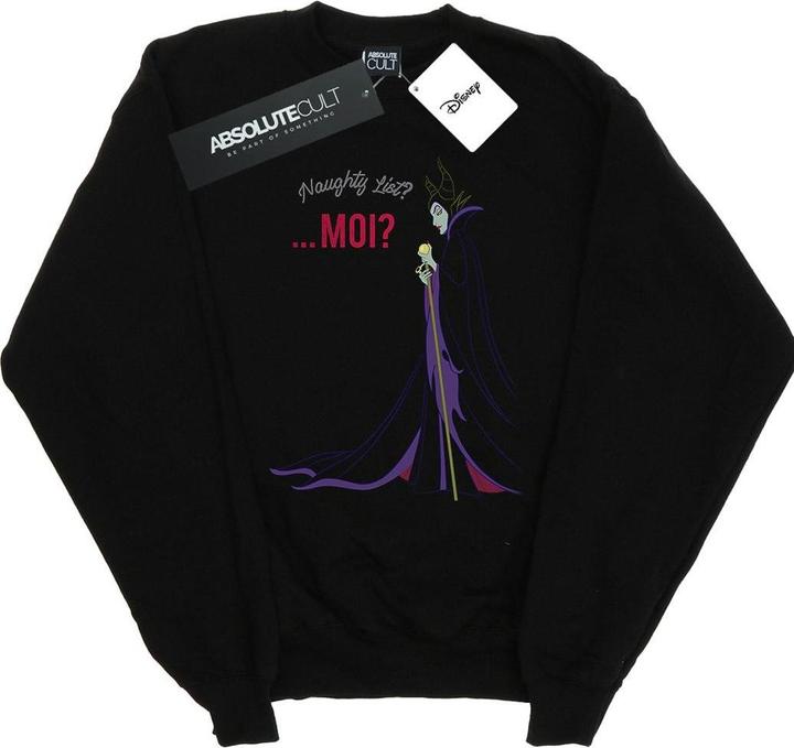 Disney Maleficent Christmas Naughty List Sweatshirt (XL)