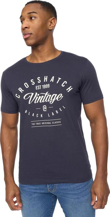 Immagine prodotto Crosshatch Collegetheme Maglietta Design Assortiti Uomo Misura Confezione 5 (L)