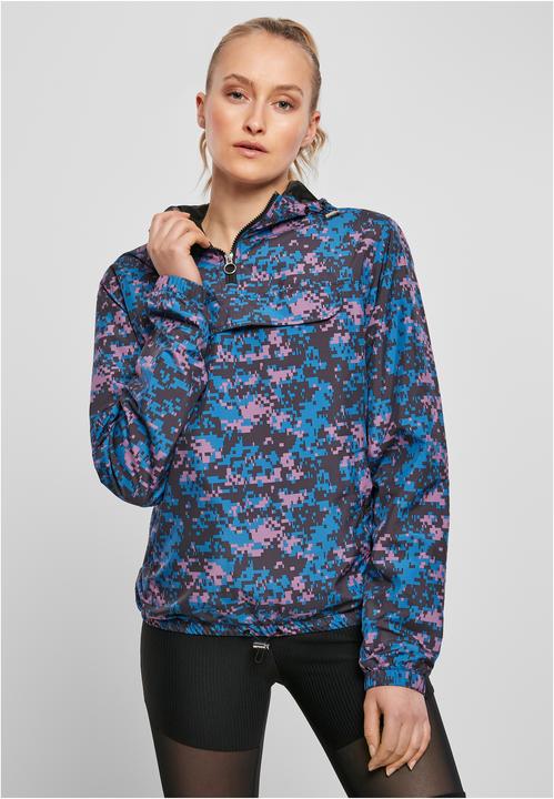Actual product image Urban Classics Ladies Camo Pull Over Jacket - 2516 (XS)
