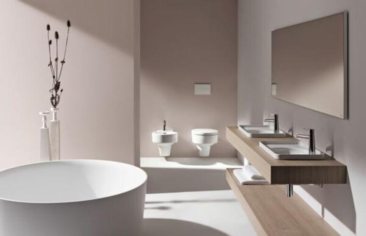 Produktbild Laufen Badewanne VAL 1300x1300mm, rund, freistehend weiss (460 l, 130 cm, 130 cm)