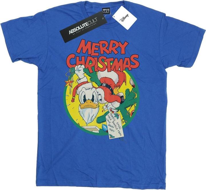 Disney Donald Duck Merry Christmas TShirt (XL)