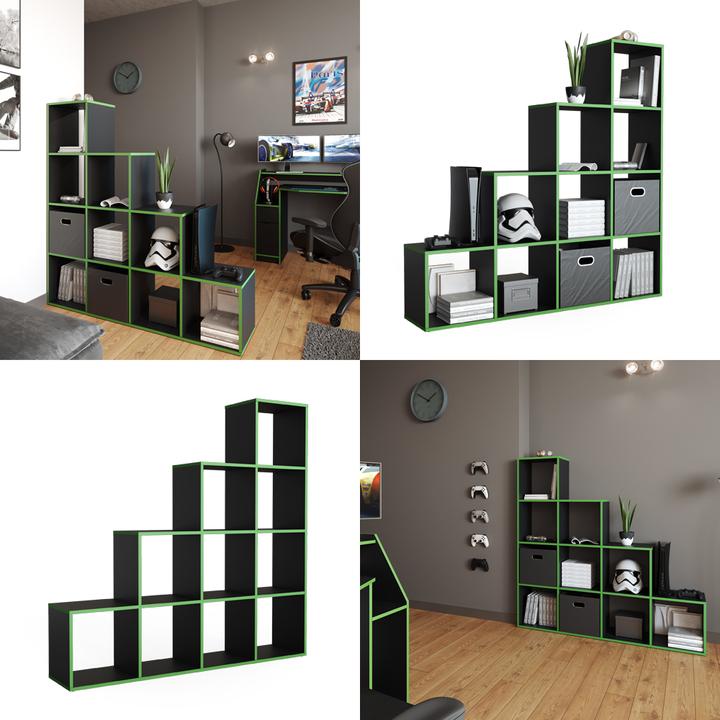 Actual product image Vicco Treppenregal (142.5 x 29 x 140 cm)