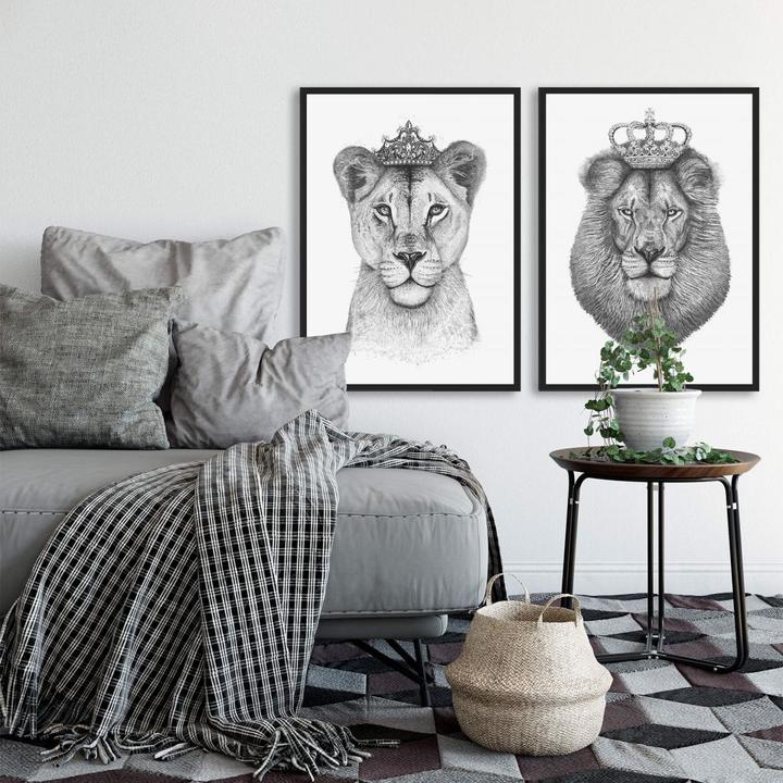 Image du produit Trenddeko Le Roi Lion (24 x 30 cm)