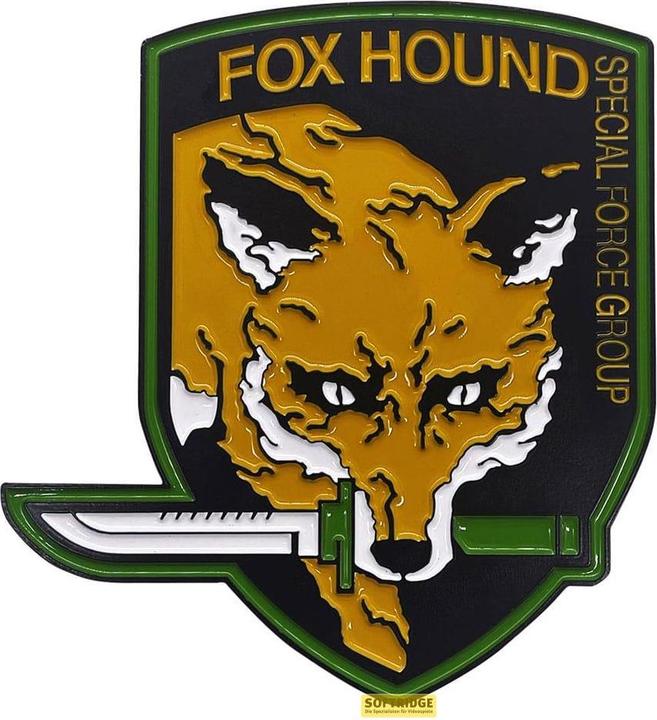 Image du produit Fanattik Metal Gear Solid Lingot Foxhound Insignia Édition limitée