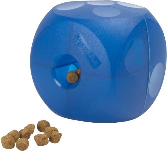 Produktbild Buster - Soft Cube Blue 12x12cm treat dispenser (Futterspielzeug Hund)