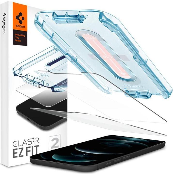 Produktbild Spigen tR EZ Fit (2 Stück, Apple iPhone 12, Apple iPhone 12 Pro)