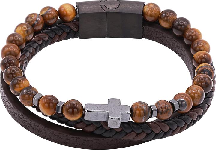 Heideman Giulio schwarz und braun farben (21 cm, 100% Leder)