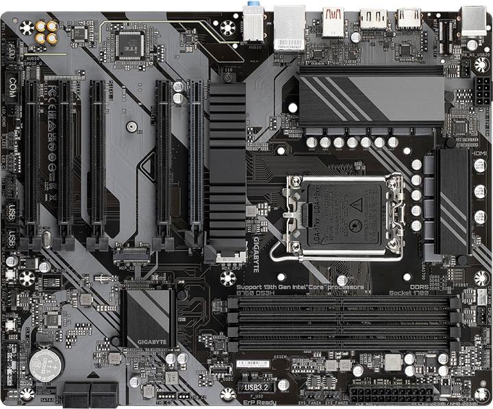 Image du produit Gigabyte B760 DS3H (LGA 1700, Intel B760 Express, ATX)