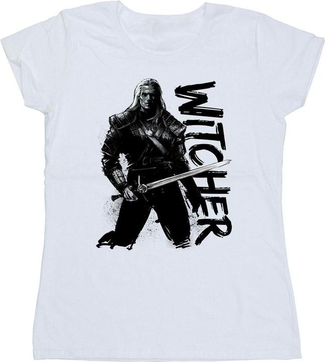 Netflix The Witcher Sketch Geralt TShirt (M)