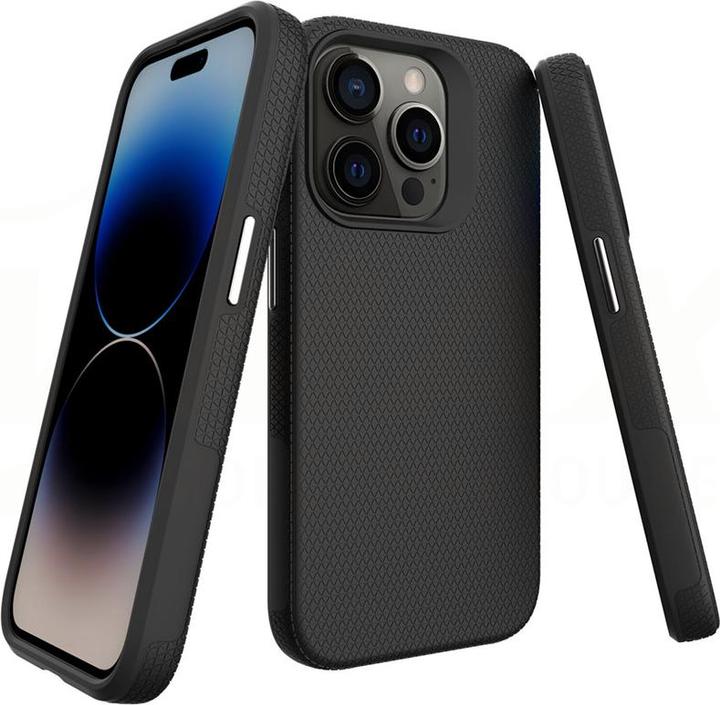 Actual product image Vmax Triangle Case for Samsung Galaxy A34 black (Samsung Galaxy A34 5G)