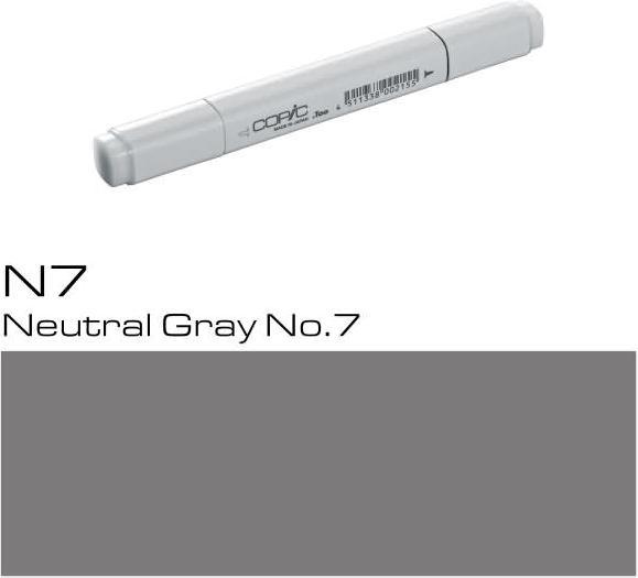 Actual product image Copic Graphic marker Classic type N - 7 (N-7 - Neutral Grey No.7, 1 x)