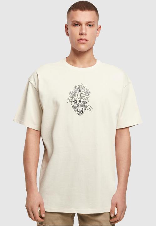 Actual product image Merchcode Frida Kahlo - Te amo outline Heavy Oversize Tee - 116711 (L)