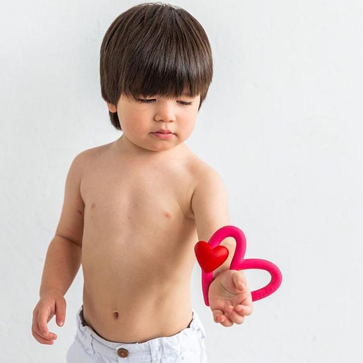Immagine prodotto Oli and Carol Agatha Ruiz de la Prada Cuore Anello per dentizione e giocattolo da bagno