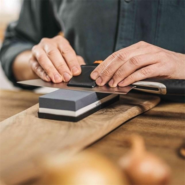 Actual product image Fiskars Whetstone Premium set for sharpening knives