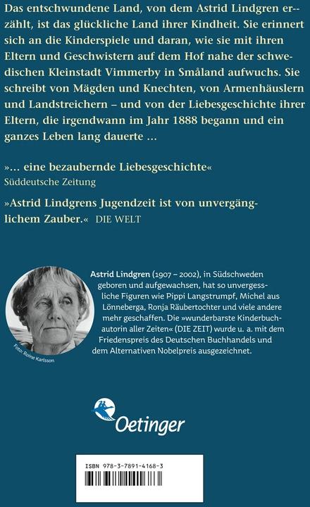 Produktbild Das entschwundene Land (Deutsch, Astrid Lindgren, Anna-Liese Kornitzky, 2007)