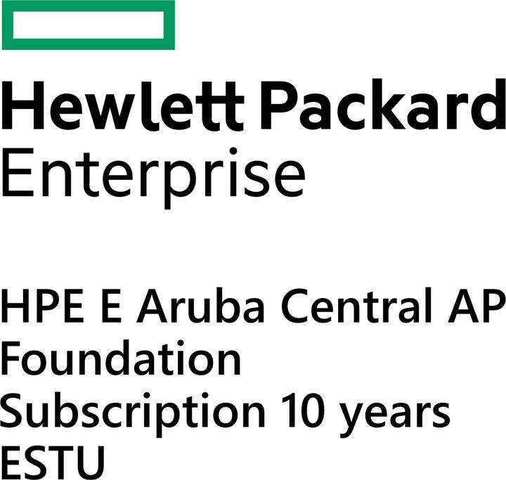 Immagine prodotto HPE E Aruba Central AP, abbonamento Fondazione, 10 anni, E-STU (1 Dispositivi, 10 mesi)