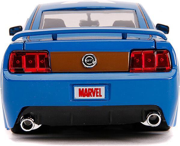 Image du produit Jada Avengers Captain America avec voiture 1:24
