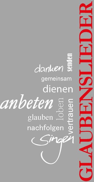 Actual product image Glaubenslieder (German, 2024)